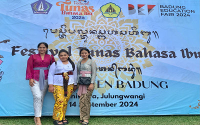 Siswa SD No. 6 Benoa Mengikuti Festival Tunas Bahasa Ibu di Puspem Badung: Memperkuat Komitmen terhadap Pelestarian Bahasa dan Budaya